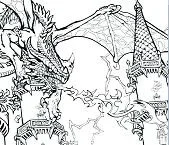 Drachen Ausmalbilder 48