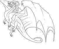 Drachen Ausmalbilder 64