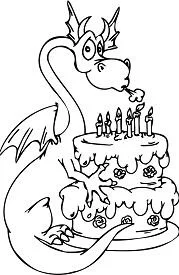 Drachen Ausmalbilder 90