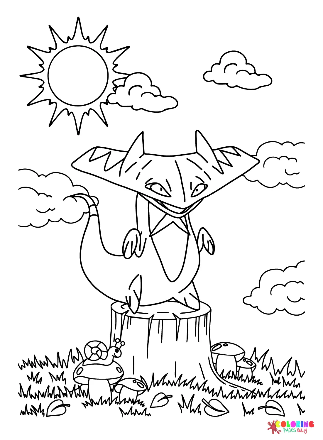 Drakloak Ausmalbilder 2