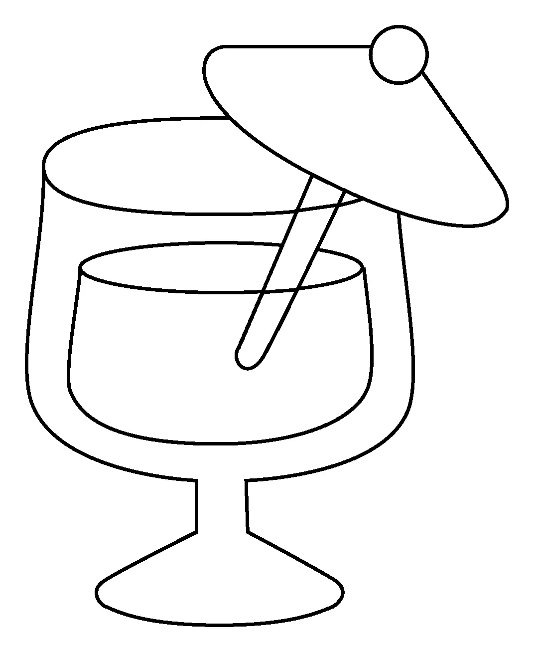 Bebidas Para Colorear 1