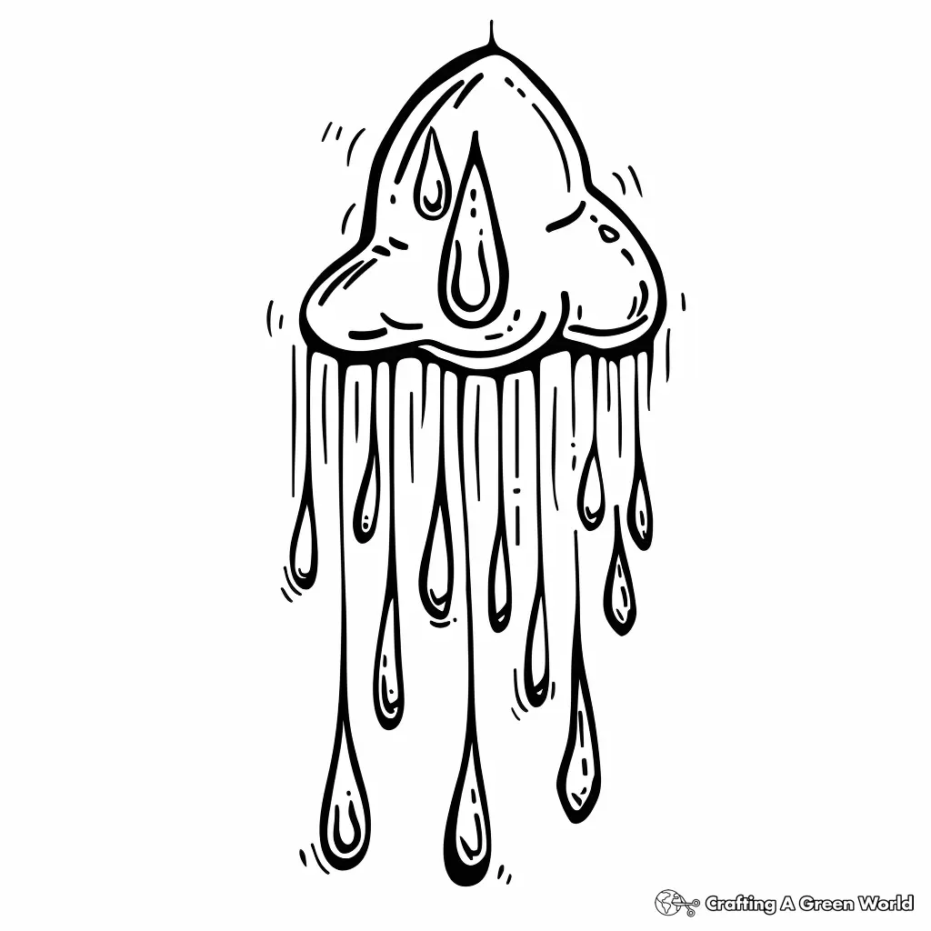 Drip Para Colorir 18