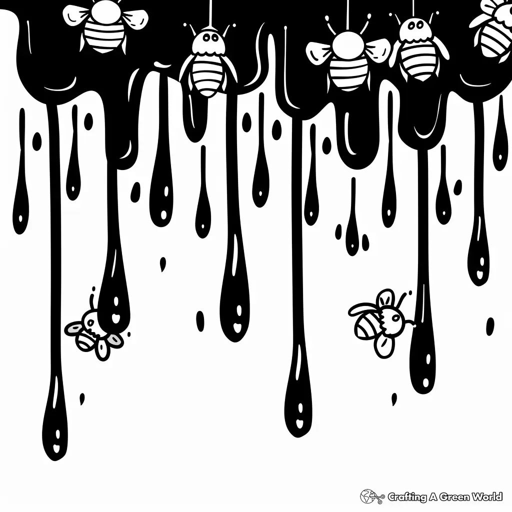 Drip Para Colorir 28