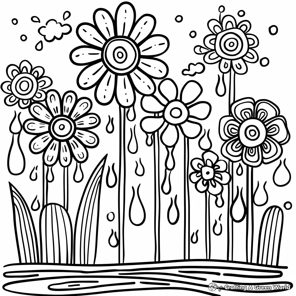 Drip Coloring Pages 38