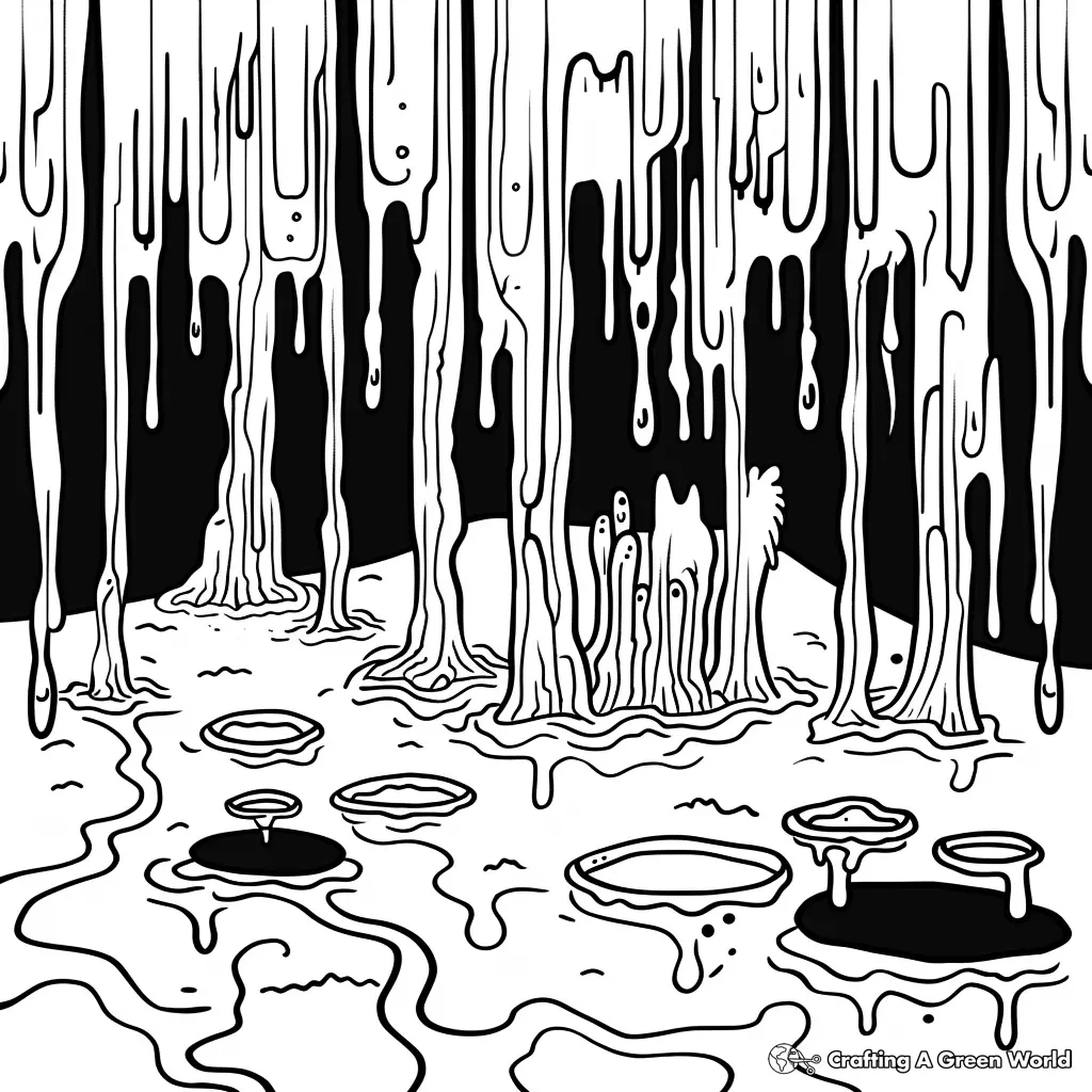 Drip Coloring Pages 41