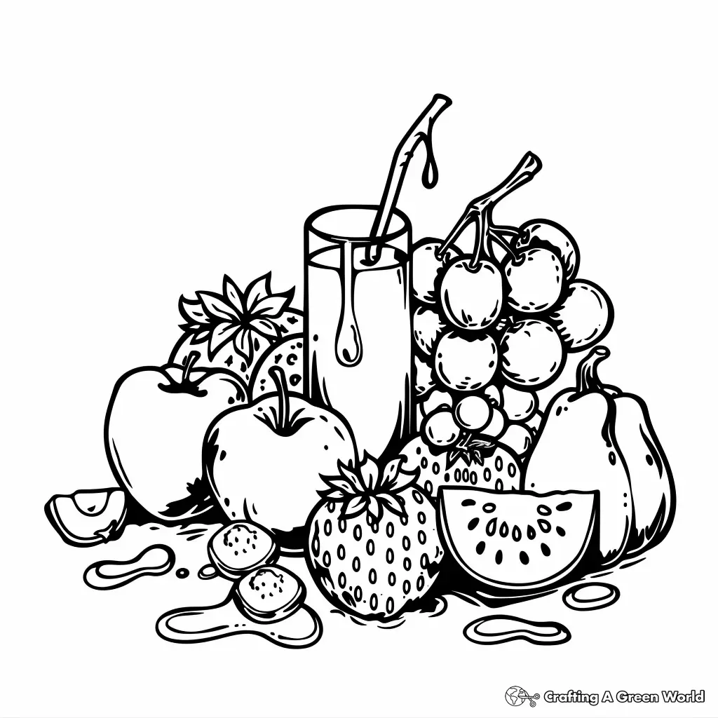 Drip Coloring Pages 48