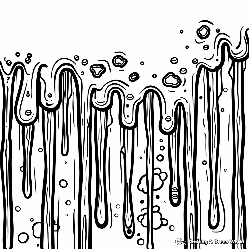 Drip Coloring Pages 6