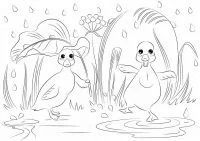 Ducks Coloring Pages 46