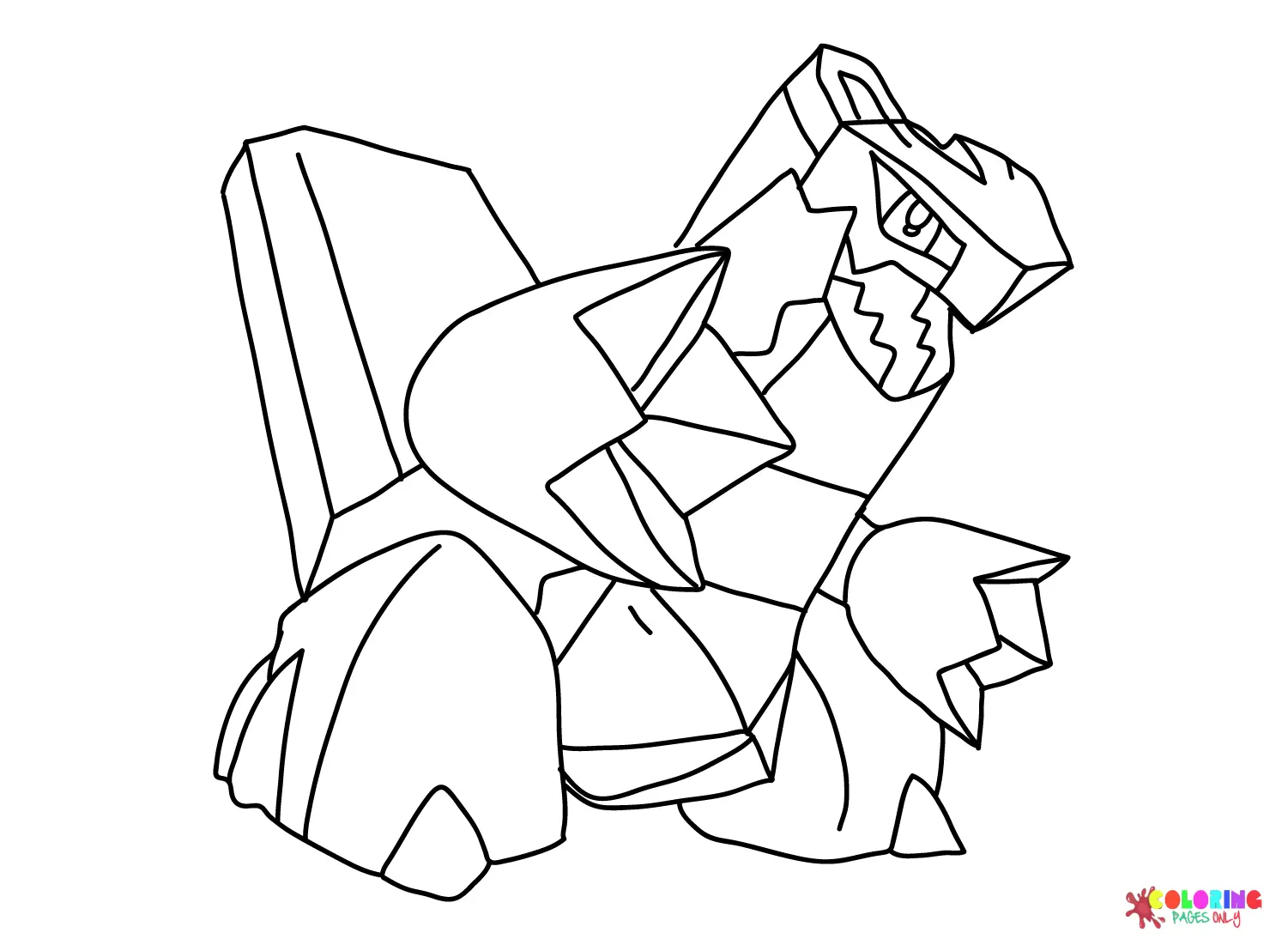 Duraludon Para Colorear 10