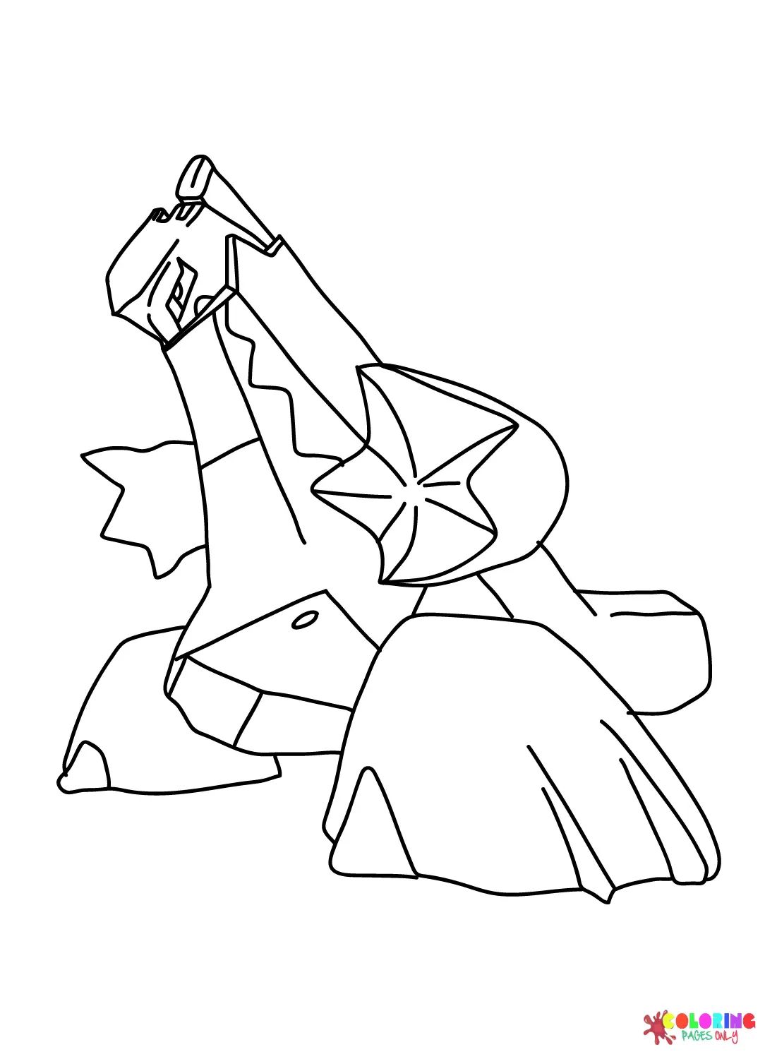 Duraludon Para Colorear 11