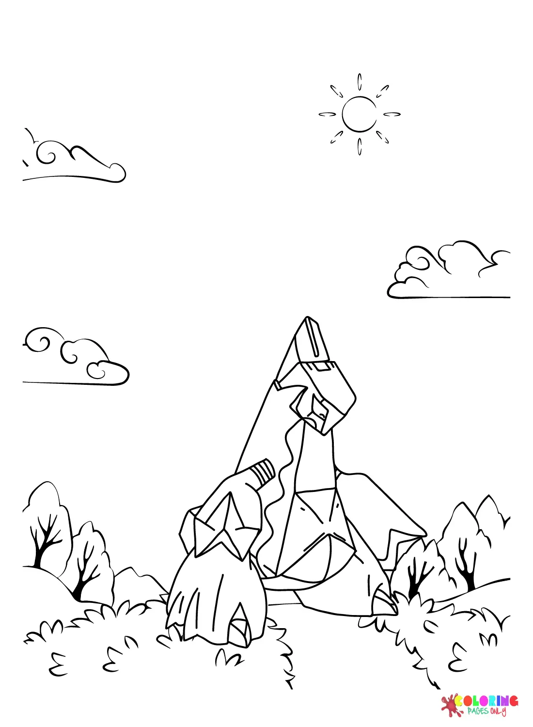 Duraludon Para Colorear 4
