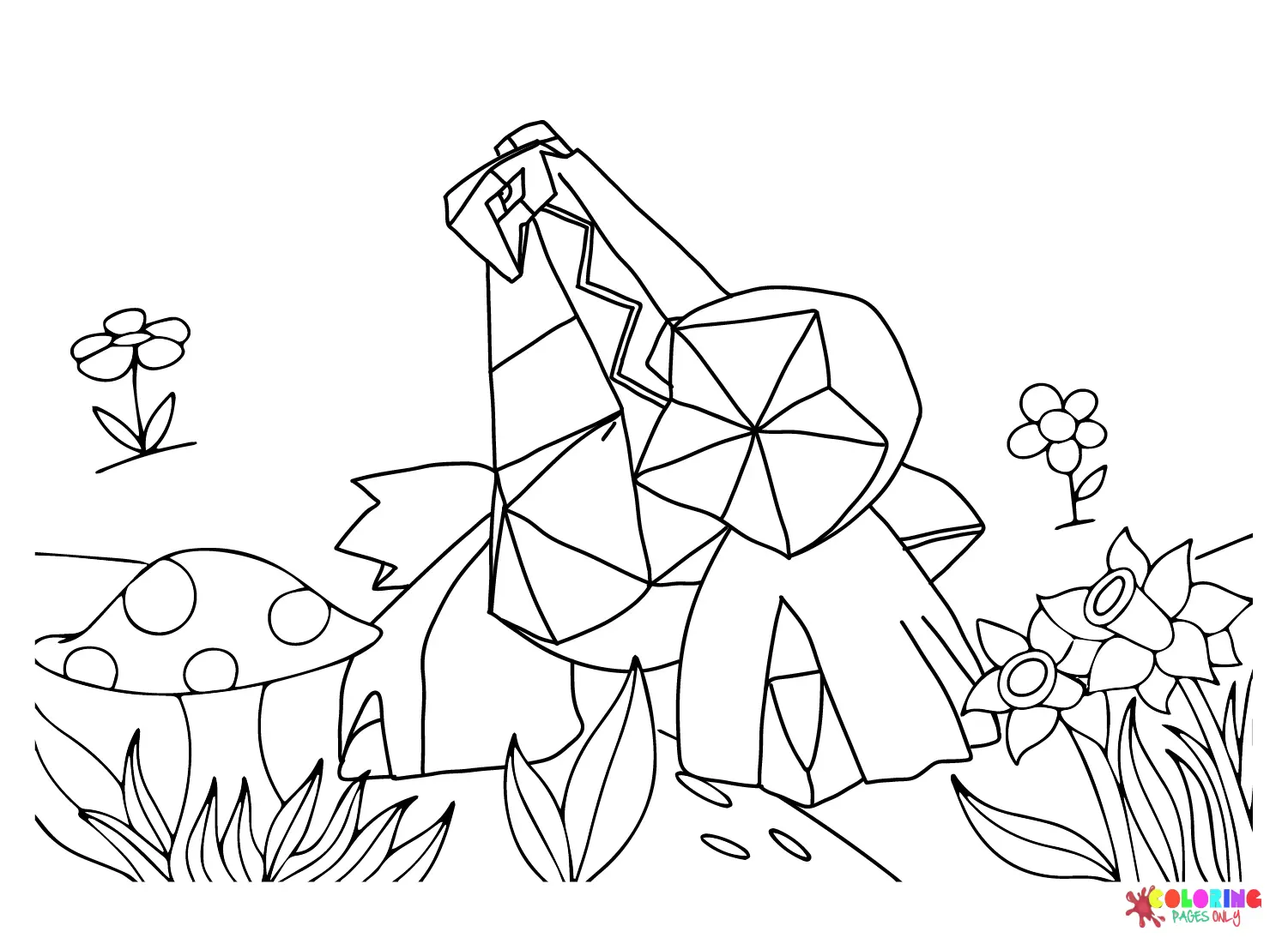 Duraludon Para Colorear 8