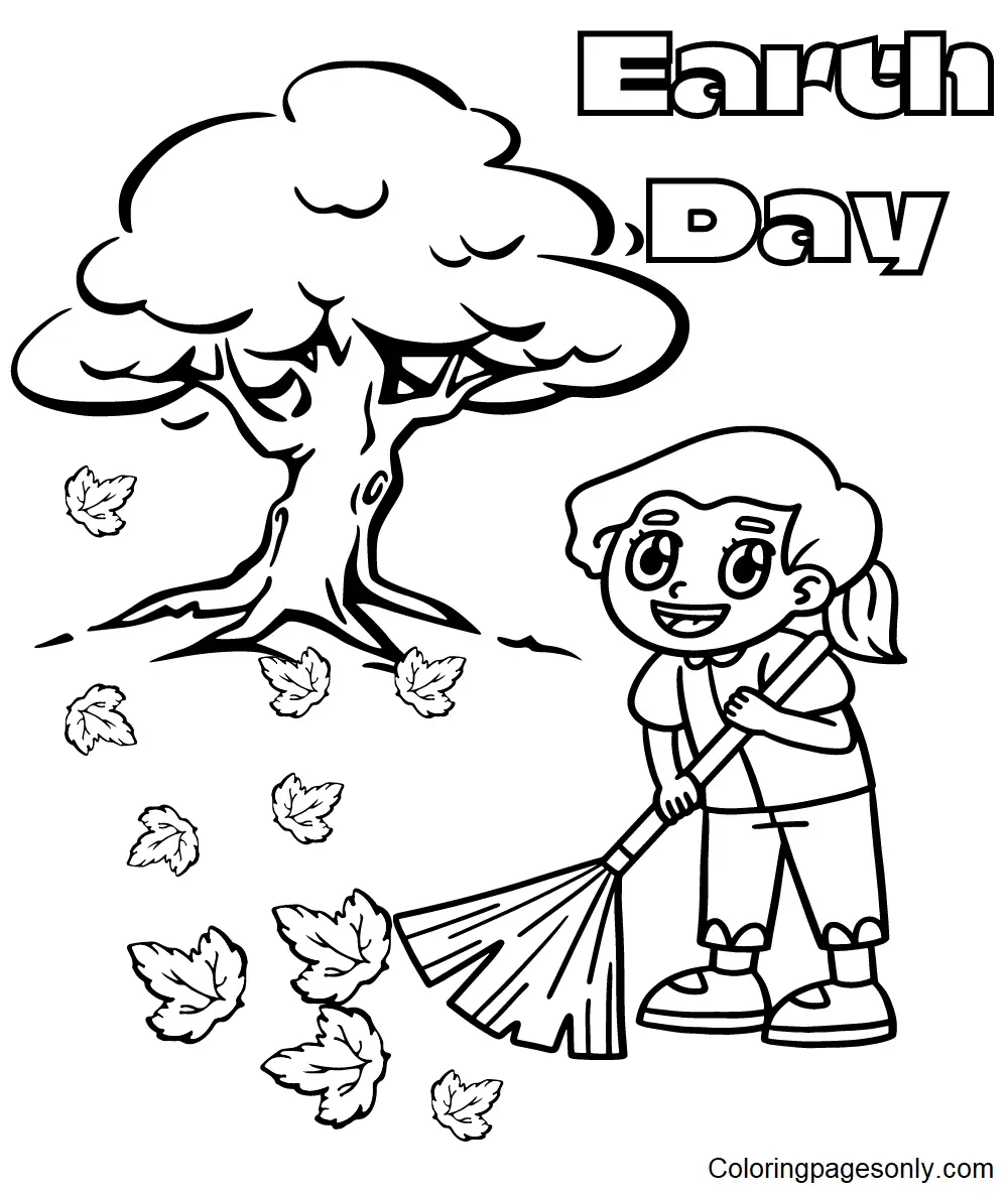 Desenhos de Dia Da Terra Para Colorir 54