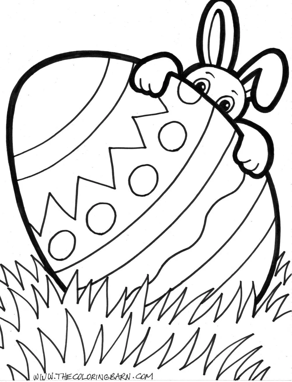 Easter Coloring Pages 105