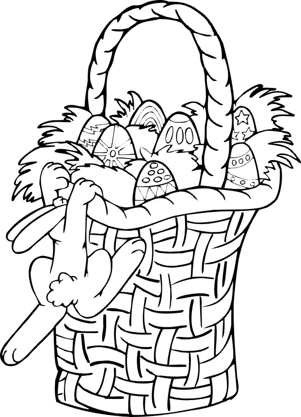 Easter Coloring Pages 179
