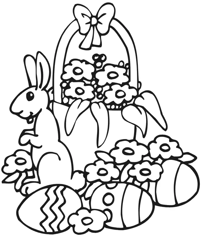 Easter Coloring Pages 204