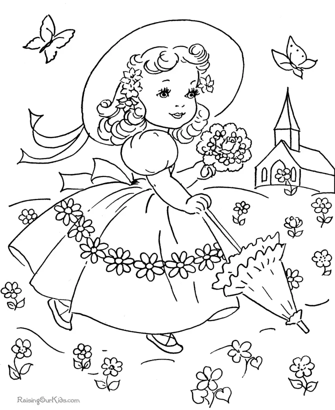 Easter Coloring Pages 214