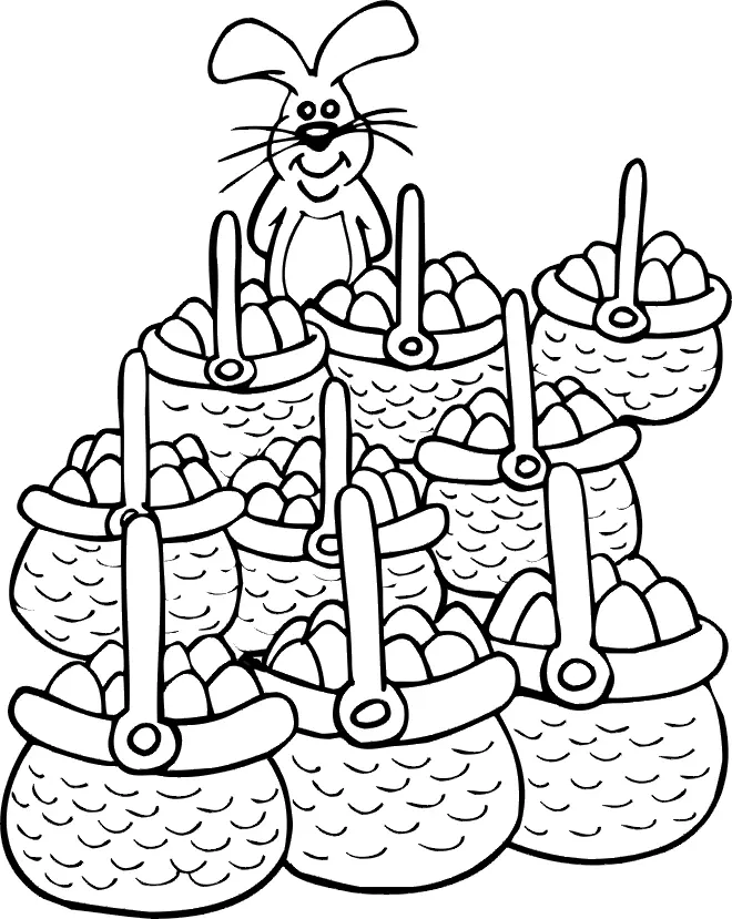 Easter Coloring Pages 235