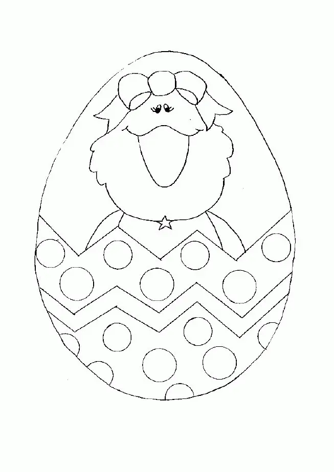 Easter Coloring Pages 238
