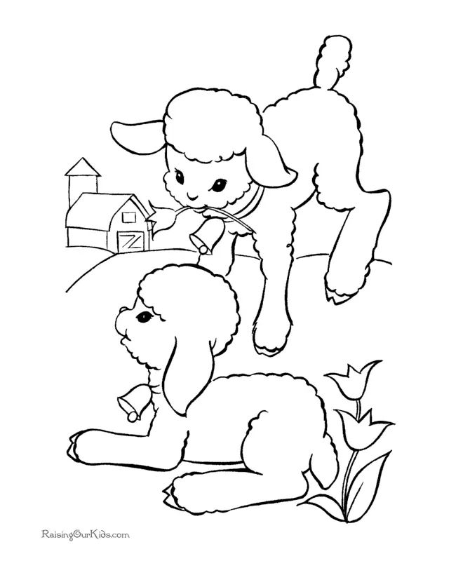 Pascoa para colorir 253