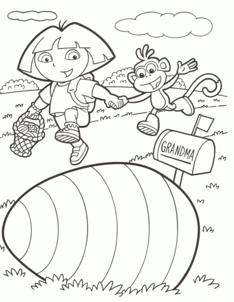 Easter Coloring Pages 264