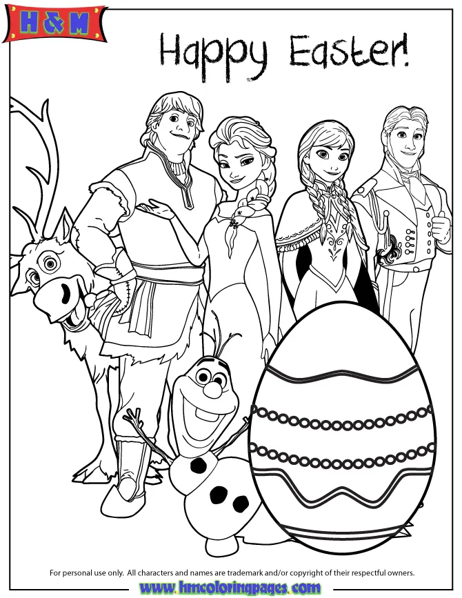 Easter Coloring Pages 270