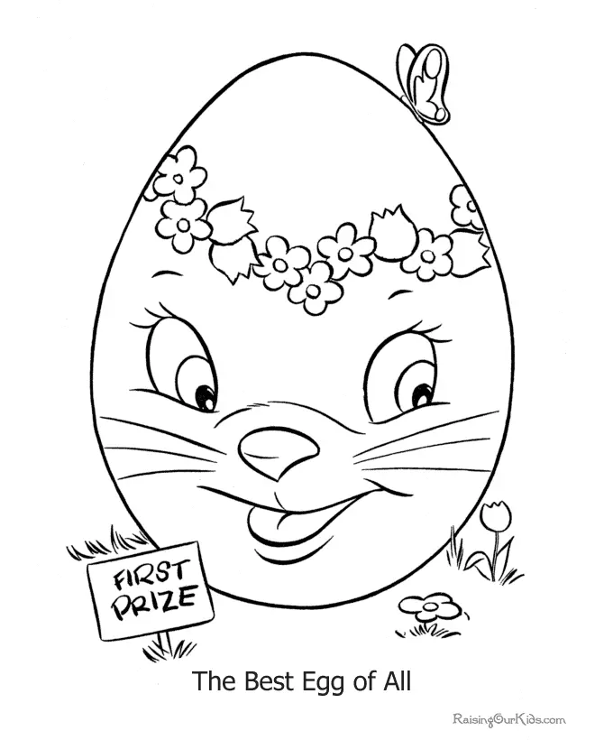 Easter Coloring Pages 273