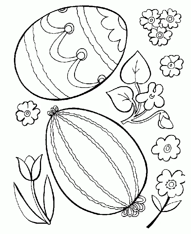 Oster-Ausmalbilder 304