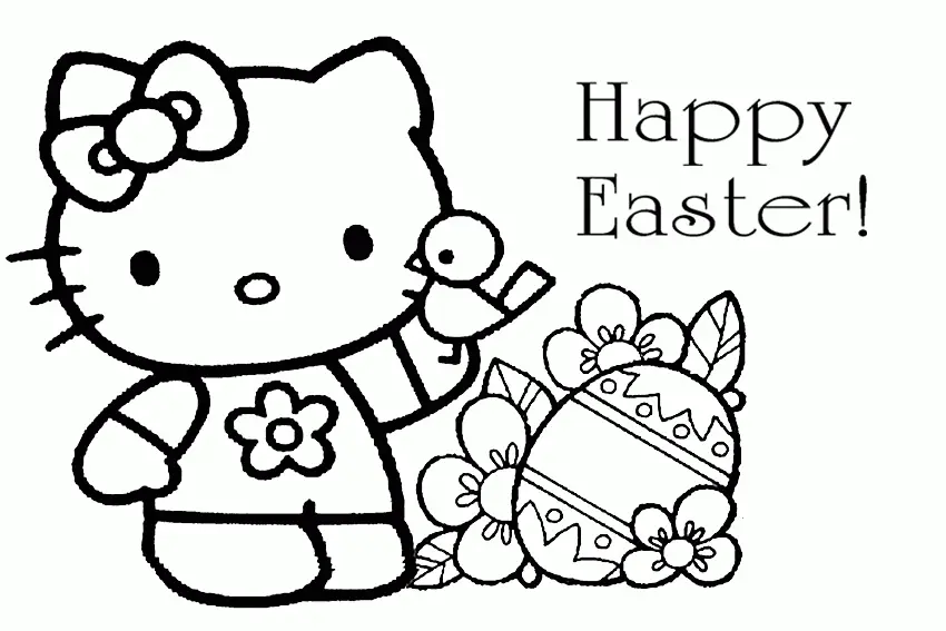 Easter Coloring Pages 64