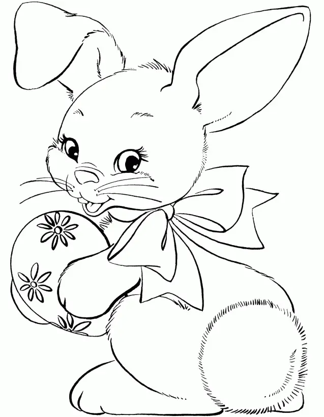 Easter Coloring Pages 71