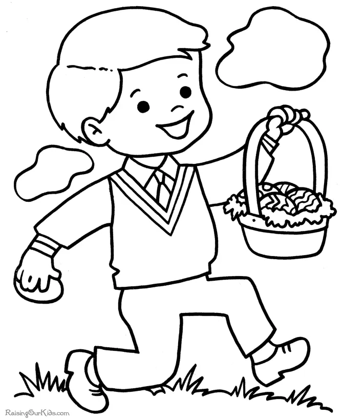 Easter Coloring Pages 78