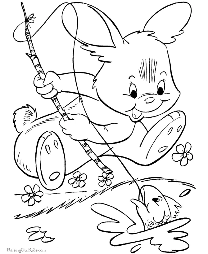Easter Coloring Pages 83