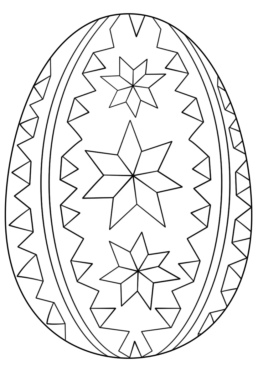 Easter Eggs Coloring Pages 65
