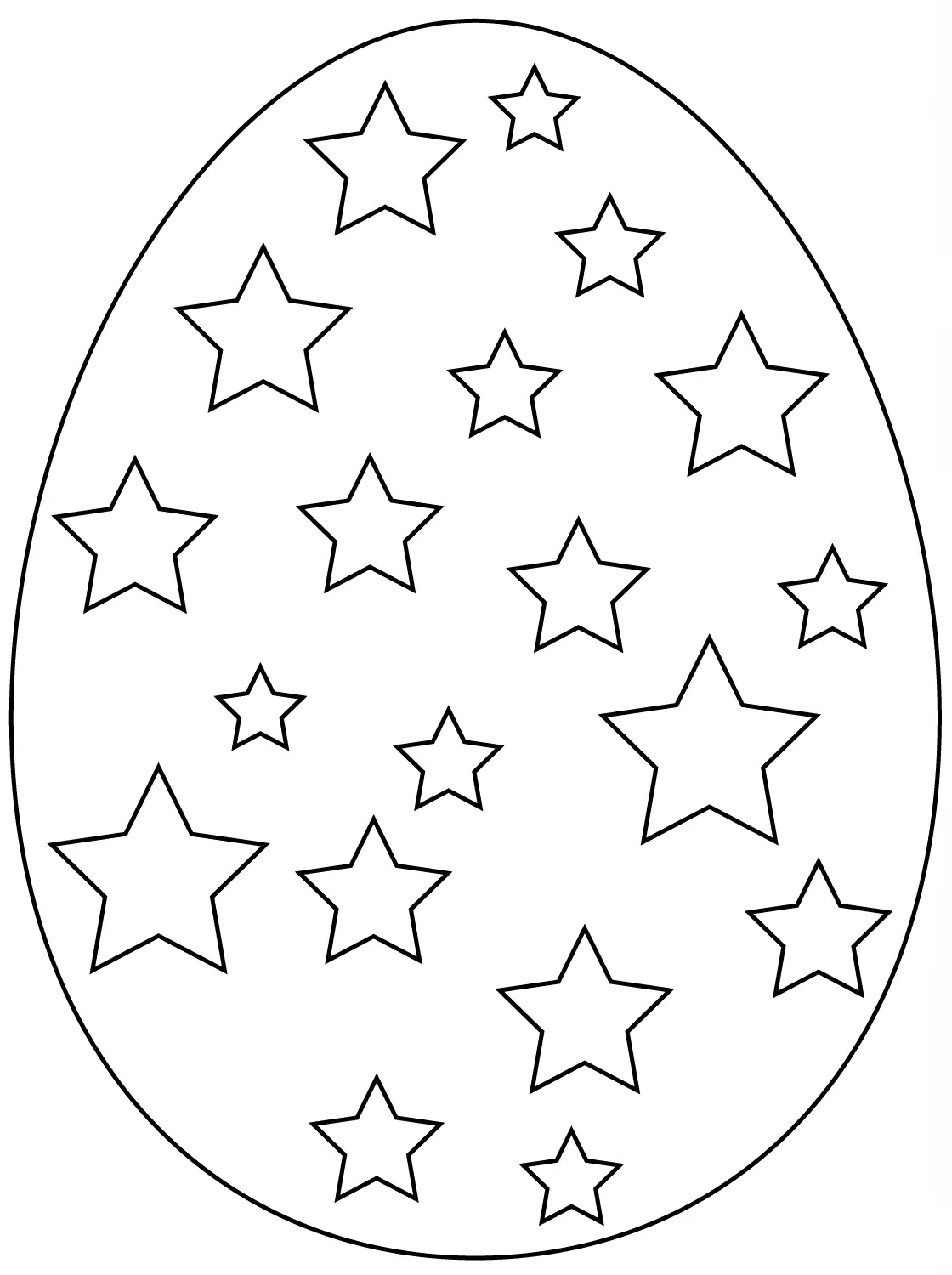 Huevos Pascua Para Colorear 68