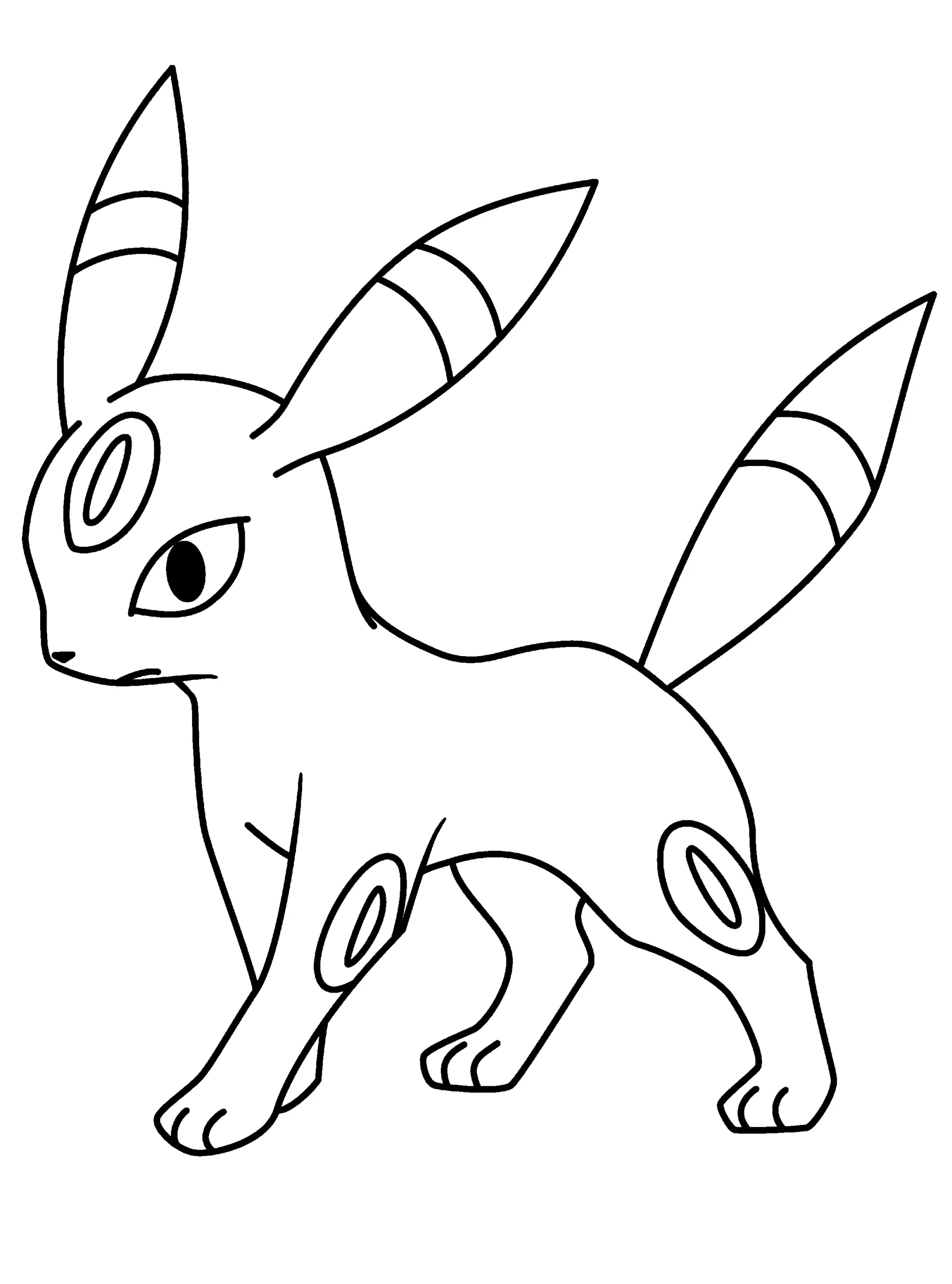Eevee Pokemon Coloring Pages 8