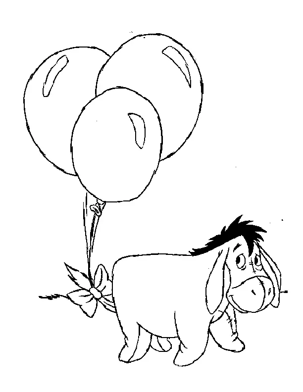 Eeyore Coloring Pages 42
