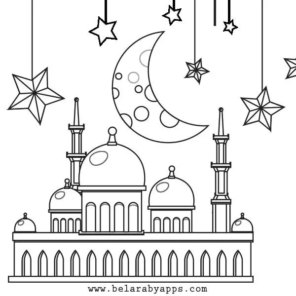 Eid Al Fitr Coloring Pages 8