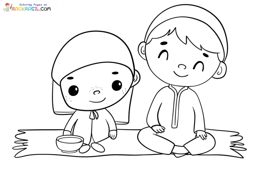 Eid Mubarak para colorir 39