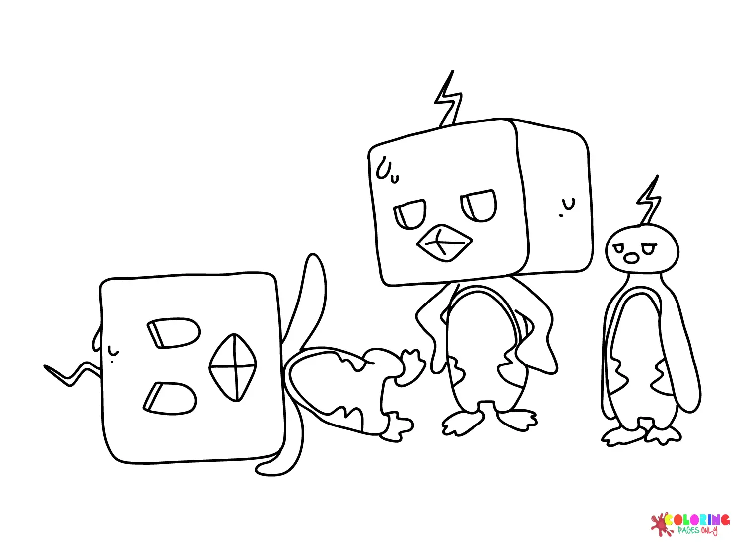 Eiscue Coloring Pages