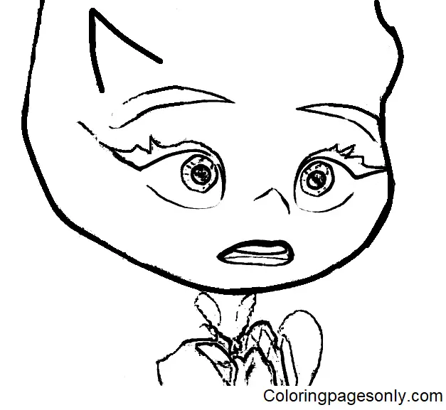 Elemental Coloring Pages 10