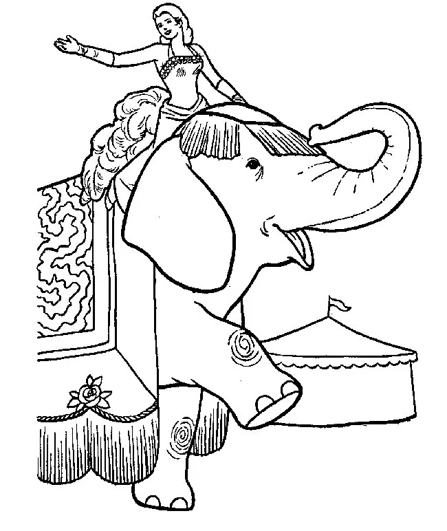 Elefant Ausmalbilder 19
