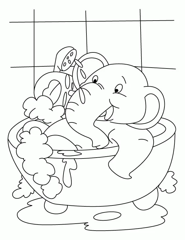 Elefant Ausmalbilder 22