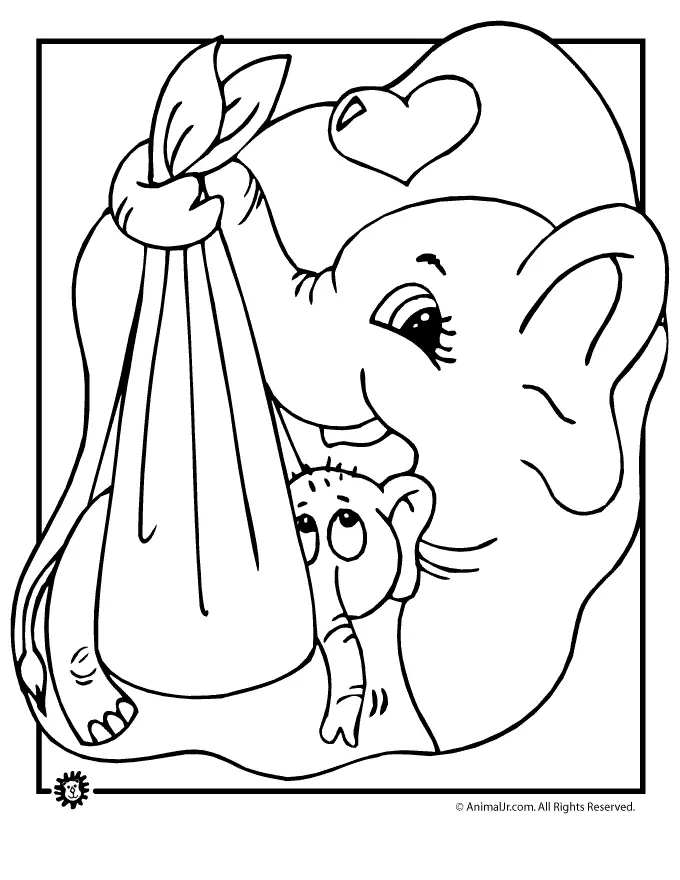 Elefant Ausmalbilder 35
