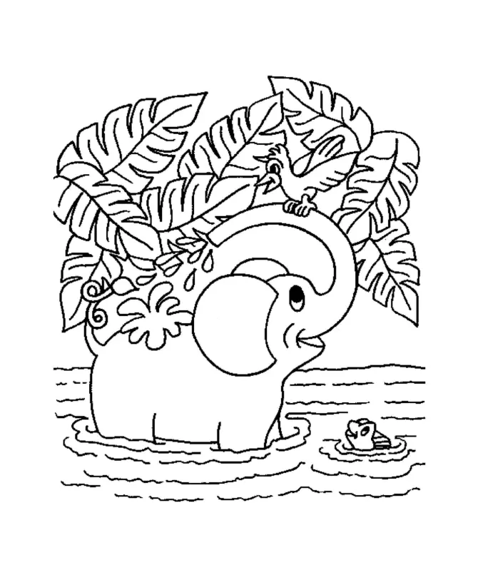 Elefant Ausmalbilder 38