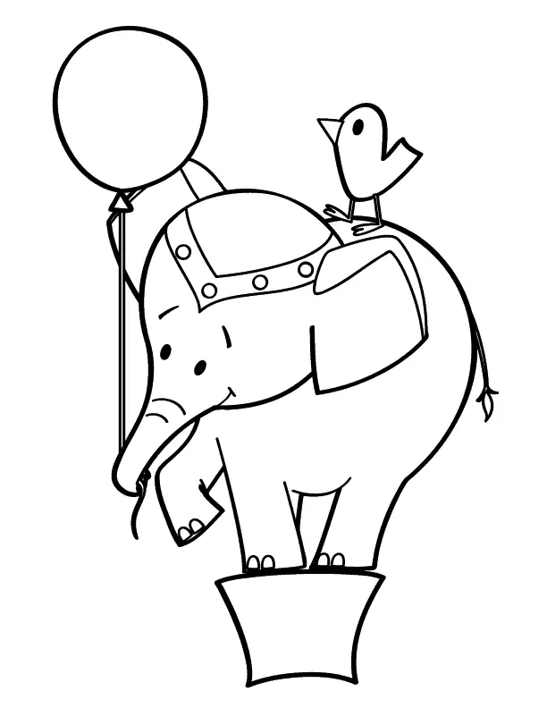 Elefant Ausmalbilder 43