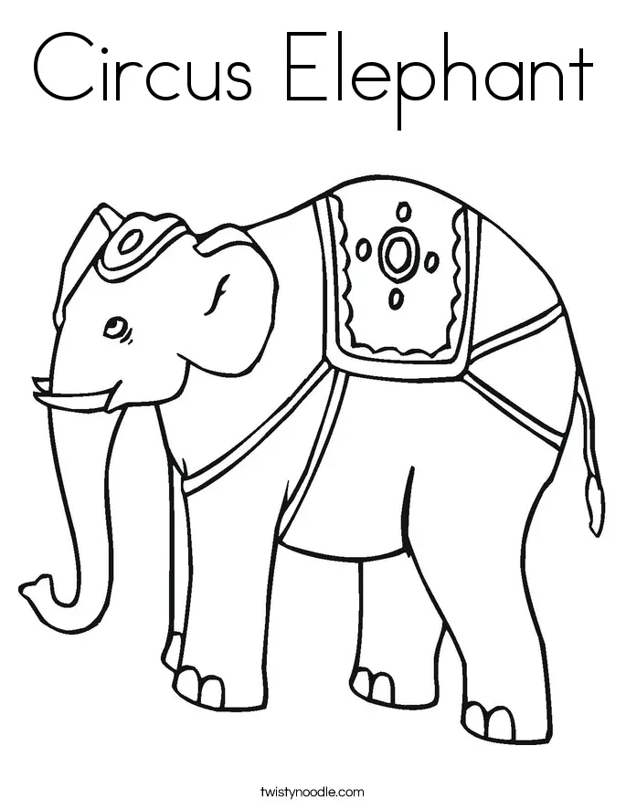 Elefant Ausmalbilder 60
