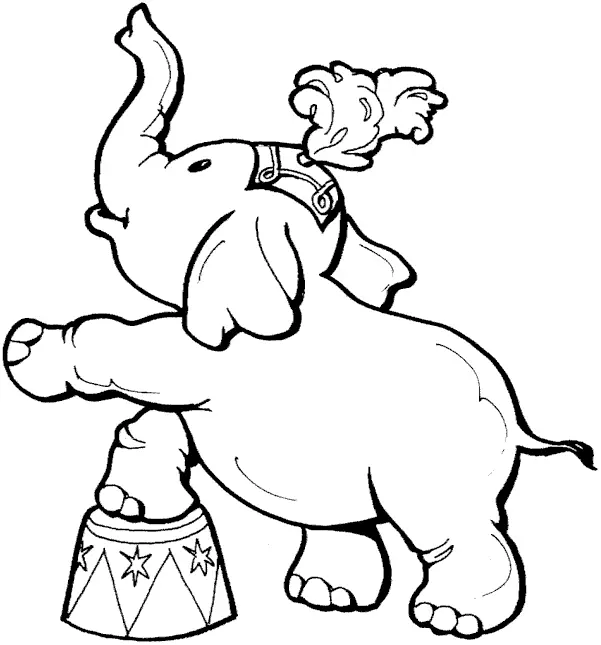 Elefant Ausmalbilder 74