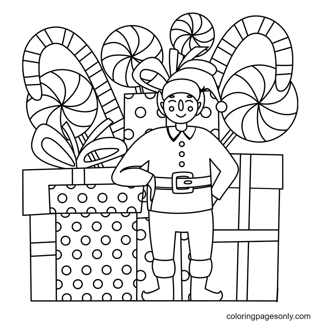 Duendes Para Colorear 64