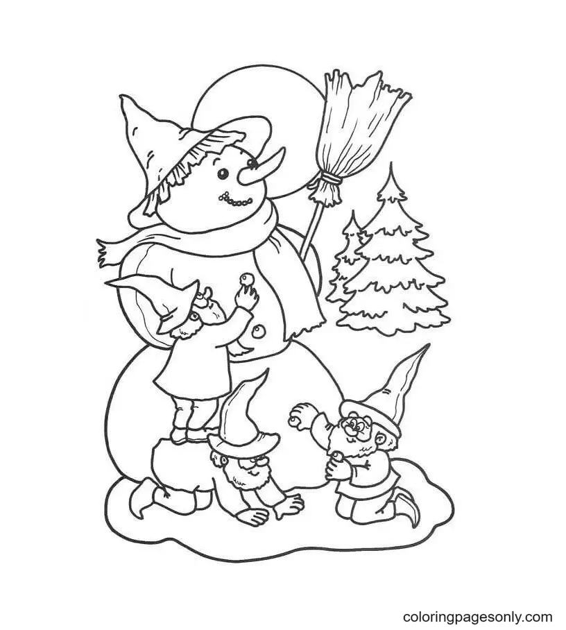 Duendes Para Colorear 65