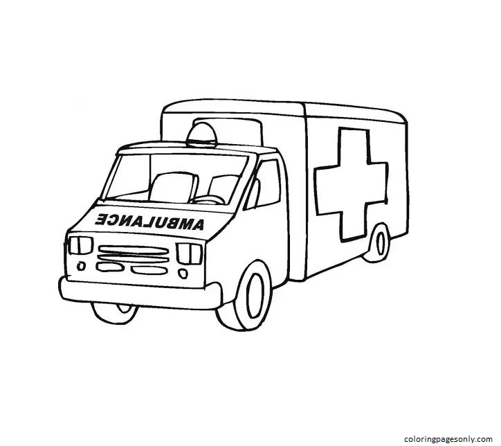 Desenhos de Emergencia Para Colorir 26